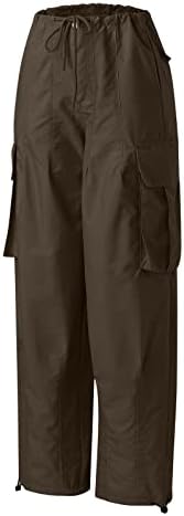 Miashui Women Calças Casual Plus Tamanho 2023 Calças de Cargo Mulher Relaxed Fit Baggy Women Pants Casual Ciust