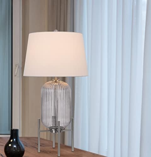 Cal 150w 3 vias Belleville Fluted Table Table Lamp