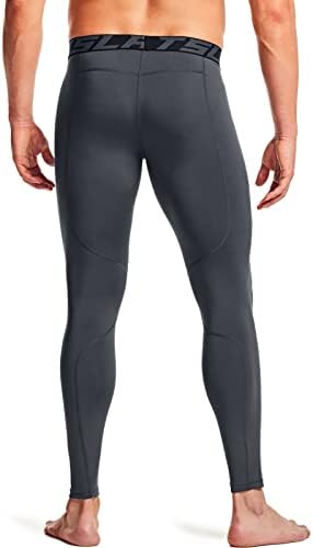 TSLA 1 ou 2 embalam calças de compressão térmica masculina, perneiras esportivas atléticas e calças justas, camada de base
