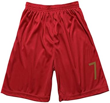 Legenda do futebol do MSTECO Portugal #7 Jersey Fan Kids Unisex Jersey/shorts Tamanhos de juventude