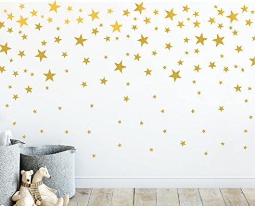 Estrelas decoração de arte de arte de parede adesivos de parede para garotos Baby Nusery Wallpaper Ya343