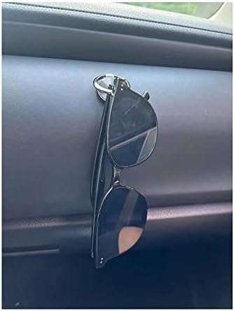 Suporte de óculos de sol Mgqfy para traço de carro, cabide de óculos para carro, mini cabide para o painel de carros de máscara,