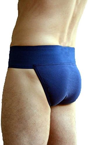 KD Willmax apoiador de ginástica Cotton Flex Jockstrap com bolso de copo. Sports Fitness & Recovery - pacote de 2