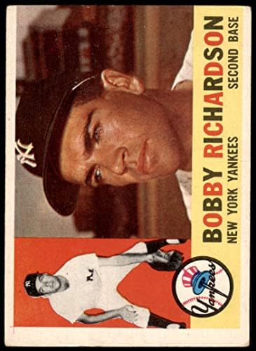 1960 Topps # 405 Bobby Richardson New York Yankees VG Yankees