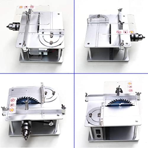 LIXFDJ DIY CORTE SERW TABLE, SAW CIRCULAR DE MADEIRA PROFISSIONAL, ALTURA DE SERÃO 30mm, com trilho de guia de ângulo,