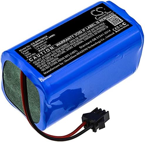 Tengsintay 14,4V 2600mAh / 37.44WH Bateria de substituição para robô de íons de tubarão 700, robot de íons 700 rv700,