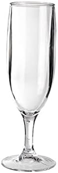 Glass de coquetel milageto, drinques transparentes reutilizáveis ​​copos de vinho transparentes, cálice de coquetel caule curto
