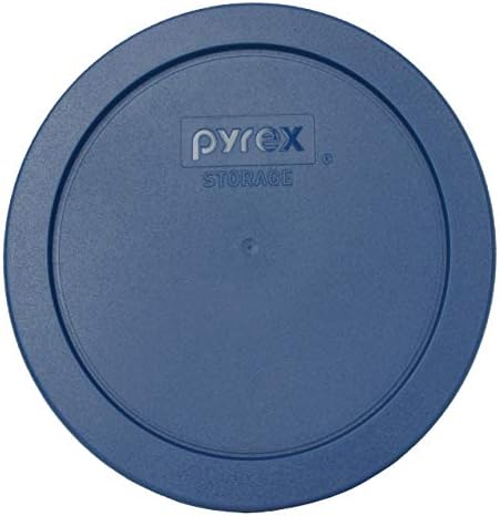 Pyrex 7201-PC Blue Spruce redonda de plástico de armazenamento de alimentos Tampa de substituição, feita nos EUA