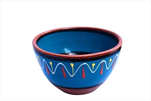 Cactus Canyon Ceramics Spanish Terracotta Small Salsa Bowl Set, multicolor