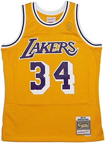 Mitchell e Ness Los Angeles Lakers Mensey 34 Shaquille O'Neal Swingman