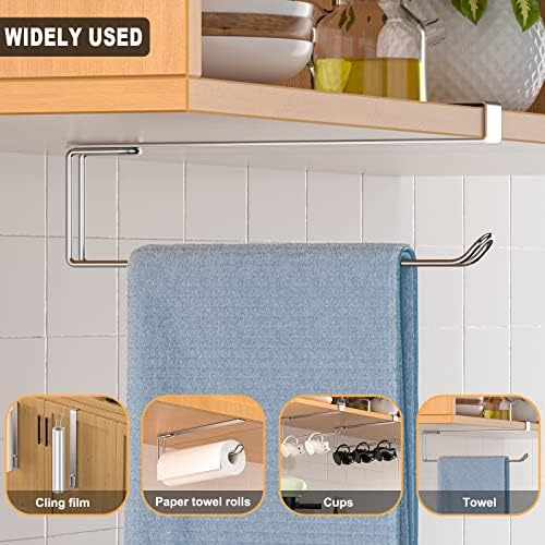 Suporte de toalhas de papel Yayinli sob armário, suporte para toalhas de papel para cozinha, SUS304 Aço inoxidável sob contador