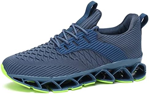 Men's Slip on Walking Running Shoes Blade Tennis Casual Sneakers Comfort Comfort Non Slip Work Sport Athletic Trainer