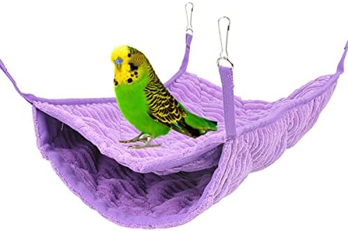Ninho de pássaro pendurado na cama de hammock brinquedo para parrot de animais de estimação periquito cockatiel conur