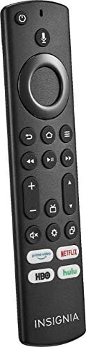 INSIGNIA OEM Controle remoto Primevideo/Netflix/HBO/Hulu - Black