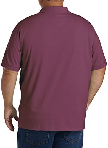 Camisa pólo de camisa do DXL Big e Tall Essentials