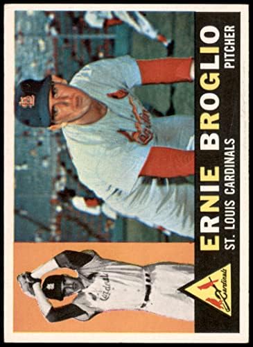 1960 Topps 16 Ernie Broglio St. Louis Cardinals VG/Ex+ Cardinals