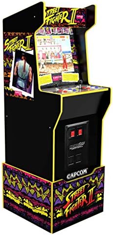 Arcade1up Capcom Legacy Street Fighter II com riser