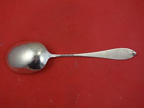 Apontado por Porter Blanchard Sterling Silver Berry Serving Spoon 10 1/8 Vintage
