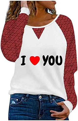 I Love You Heart Graphic Tee Camise