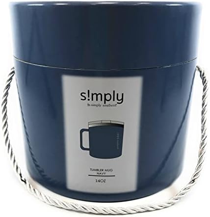 Simply Southern Navy Blue 14oz Caneving Tumbler