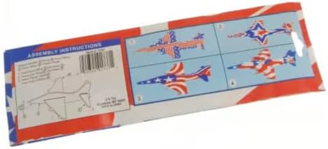 Planadores de espuma patriótica- planadores brancos e azuis vermelhos- 24 peças