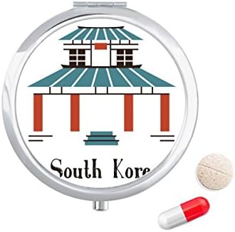 Marco da Coréia do Sul O dispensador de contêiner da caixa de armazenamento da caixa de bolso de pílula de pílula de