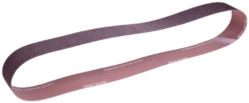 Norton Metalite Landing Belt, Panor de correia de pano com areia com areia média, lixadeira de 100 corda, cinturão de lixamento
