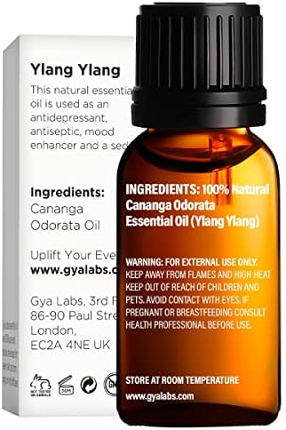 Óleo de Camomila e óleo essencial Ylang para conjunto de pele - de óleos essenciais de grau terapêutico puro