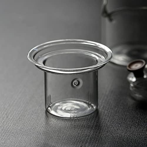 Conjunto de Presentes de Aromaterapia Zerodeko Conjunto de Viagem Portátil Pote de chá de Viagem: Tule de vidro chinês transparente