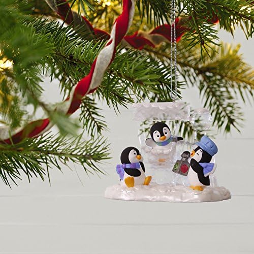 Hallmark 1795qGO1635 Penguins Keetake Ornamentos de Natal