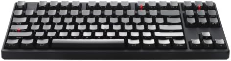 CM Storm Quickfire Stealth - teclado compacto de jogos mecânicos com interruptores azul de cereja MX e calças de chave