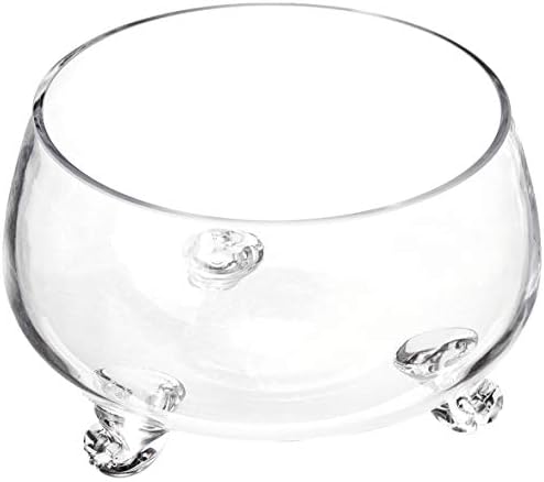 Diamond Star Glass 8 DX4.5 Tigela de pé transparente