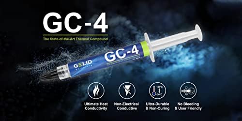 Soluções geladas GC-4-3.5G Composto térmico para dissipadores de calor | Condutividade térmica máxima | Fácil de usar
