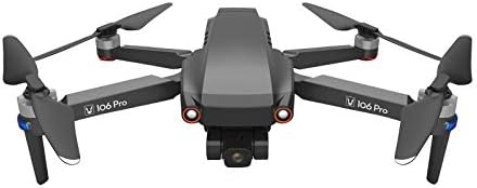Câmera Quadcopte Gimbal 4K JJ106 WiFi Drone Pro GPS FPV 1,2km 2021 3-Axis RC Helicóptero Helicóptero controlado pelo carro