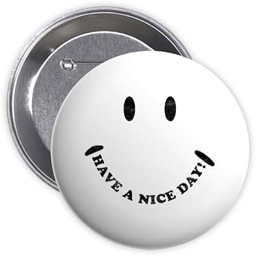 Smile Pin Badge tem um bom botão de pinback de dia que é boa ideia plachar de pin gronze botão de pinback, botão de pino - pino de crachá - 5046