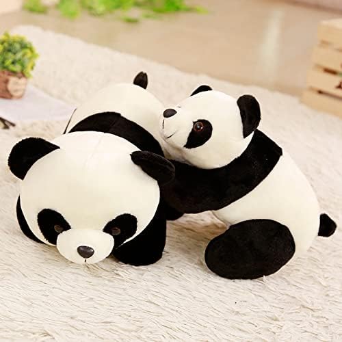 Brinquedo de pelúcia de panda fofo, travesseiro de boneca de animais kawaii, presente para crianças, 15,7 polegadas