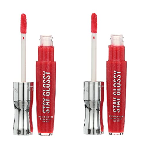 Pacote de 2 rimmel Stay Gloss Gloss de 6 horas, RuleBreaker # 500