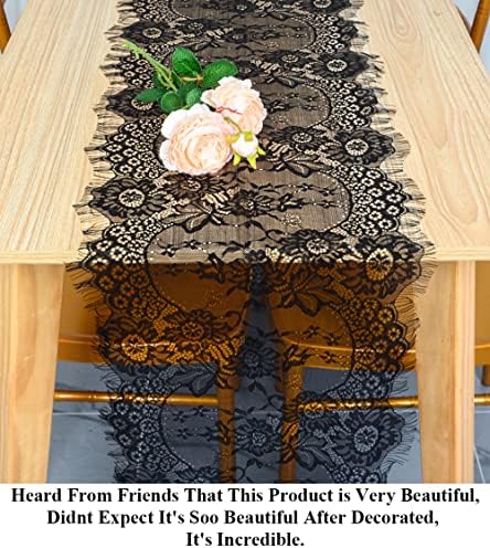 PARDECOR TABELA DE LACE RUNNER 14X120 1PC TABLE RUNNER PARA TABELA DE CELEBRO Sobreposição