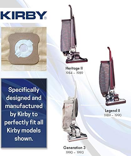 Kirby aspirador de aspirador G3 G4 G5 G6 G7 Sentria Ultimate Diamond, 6 sacos, marrom, 6 contagem