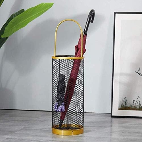 Neochy Umbrella Stand Stand com ganchos de armazenamento portátil de metal para escritório em casa