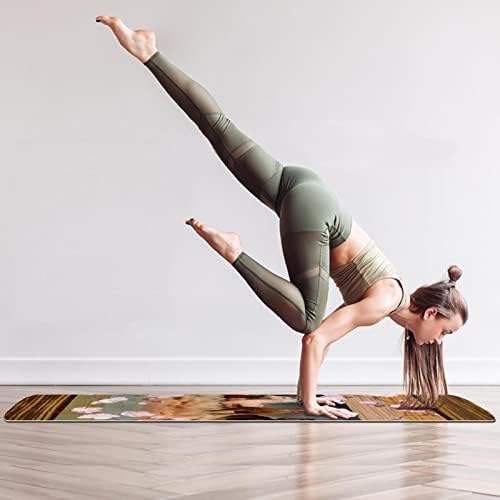 Yoga Mat, tapetes de ioga para treino doméstico, tapete de exercícios, tapetes de exercícios, pilates tape