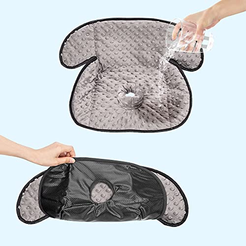 Protetor de assento do carro piddle Pad, 2pcs LAVENDIDAS E LABINES E PROBLEMAS DE CARRO DE CARSEMAGEM DE CARSELHOS DE VERMULAÇÕES, Piddle Pad para segurança carseates carrinhos de barco Treinamento Potty e lavagem de máquina de cadeira de jantar e lavagem seca anti -deslizante