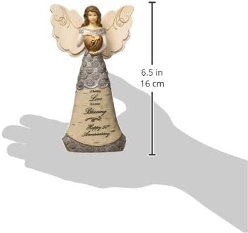 Pavilion Gift Company Elements Angels 82421 estatueta, prata