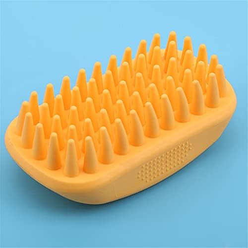 Escova de borracha zlxdp para remoção de cabelos de animais pincel de massagem para cuidados com os animais de animais cães gatos