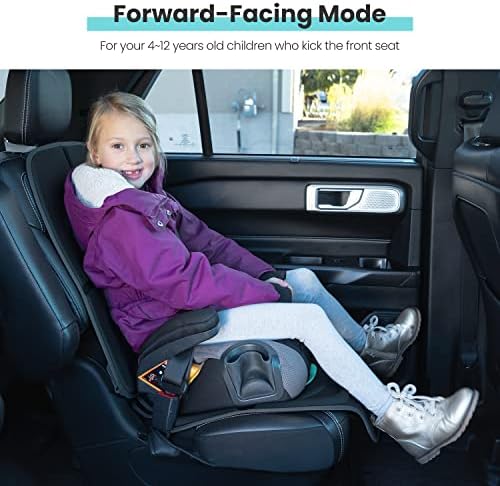 Protetor de assento de carro Heytrip, 2 pacotes, tapete de assento voltado para a frente/para a frente para crianças