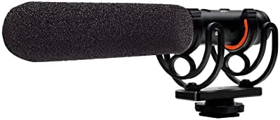 Microfone Super Cardioid Advanced Super Cardioid Digital para Panasonic HC-V770K com muff de vento de gato morto