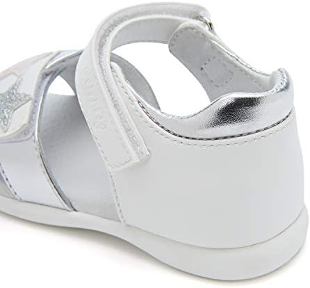 Weestep Toddler/Little Girls Leather Sandal