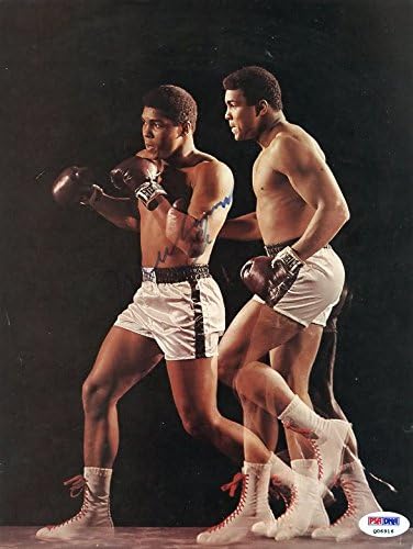 Muhammad Ali Boxing assinado Authentic 8.5x11 Página da revista foto PSA/DNA Q06916