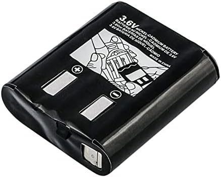 Kastar 3-Pack 3.6V 53615 Bateria compatível com Motorola Talkabout MD207R, Talkabout MJ270, Talkabout MJ270R, Talkabout MR350,