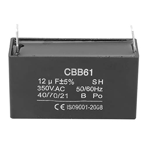 Capacitor do gerador de gasolina, CBB61 Capacitor de motor de ar condicionado do gerador CBB61 350VAC 12UF, CBB61 Gerador de capacitores